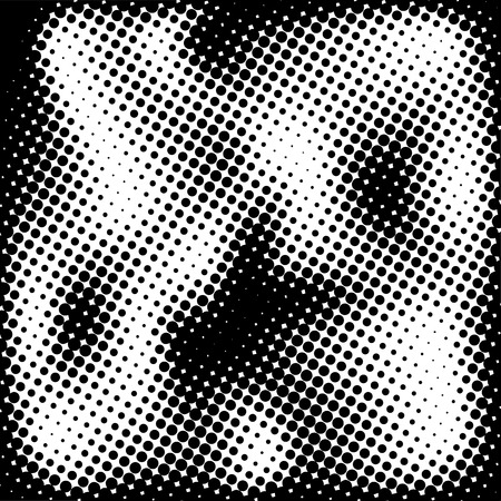 Halftone dots. gray dots on white backgroundのイラスト素材
