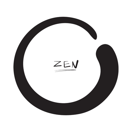Zen circleのイラスト素材