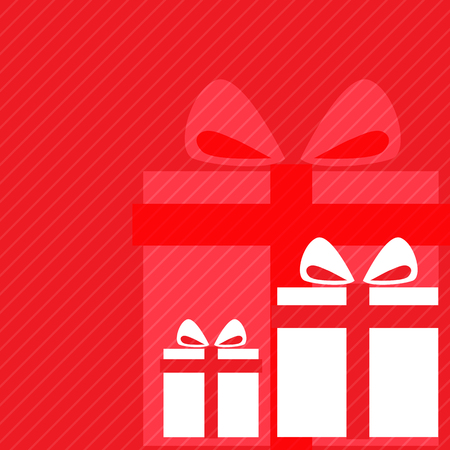 Merry Christmas and New Year Backgroundのイラスト素材