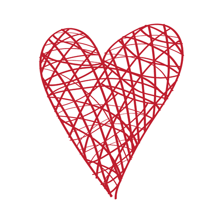 heart shape design for love symbols. valentine's dayのイラスト素材