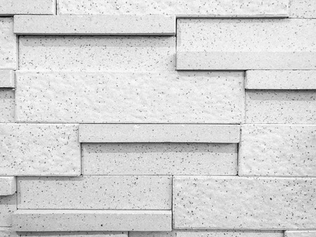 stone brick wall textured backgroundの写真素材