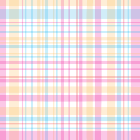 Tartan traditional checkered british fabric patternのイラスト素材