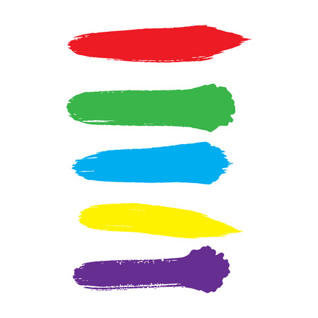 Vector grunge watercolor ink backgroundのイラスト素材