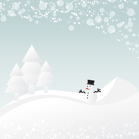 Christmas background. Greeting card. Vector illustrationのイラスト素材