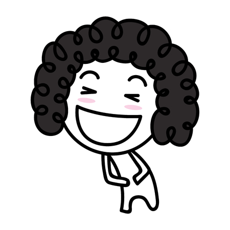 Cartoon Character Laughingのイラスト素材