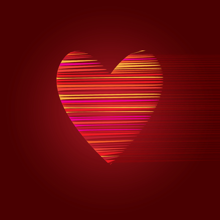 heart shape design for love symbols. valentine's dayのイラスト素材