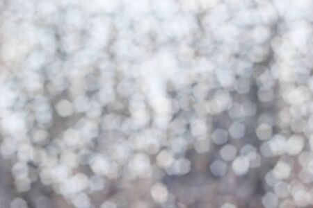 abstract blue Bokeh for Christmas background. blurred beautiful shiny Christmas lightsの写真素材