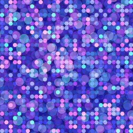 abstract blue bokeh background, vector illustrationのイラスト素材