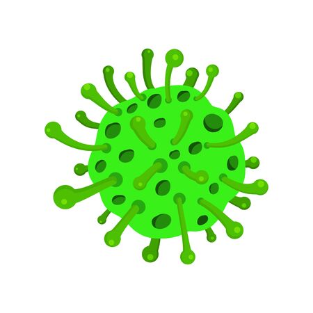 Covid-19 Coronavirus symbol. World pandemic concept. Vector illustration.のイラスト素材