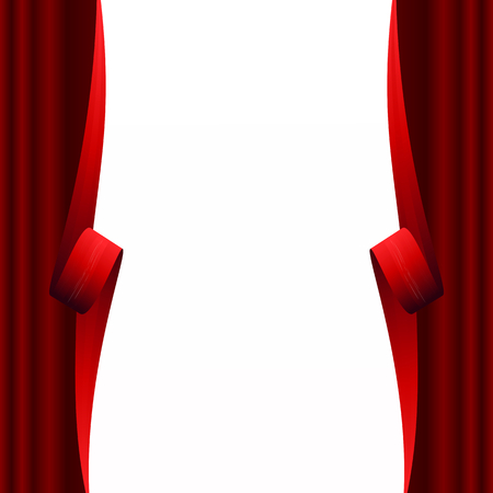 Abstract curtain のイラスト素材