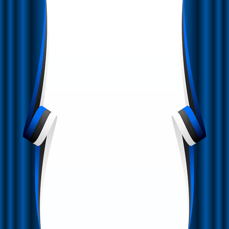 Abstract curtain のイラスト素材
