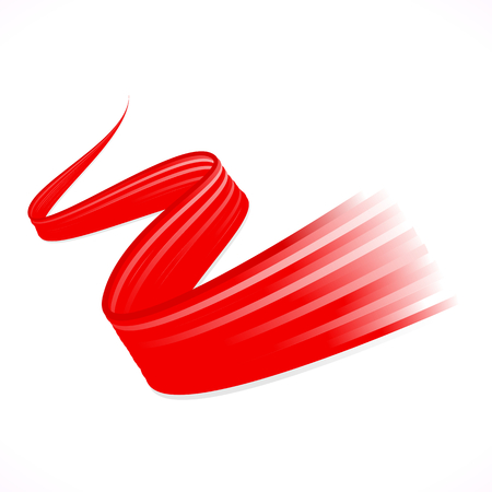 Abstract winding patternのイラスト素材