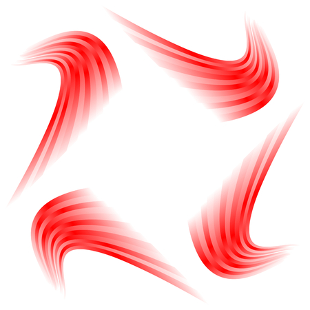 Abstract waving patternのイラスト素材
