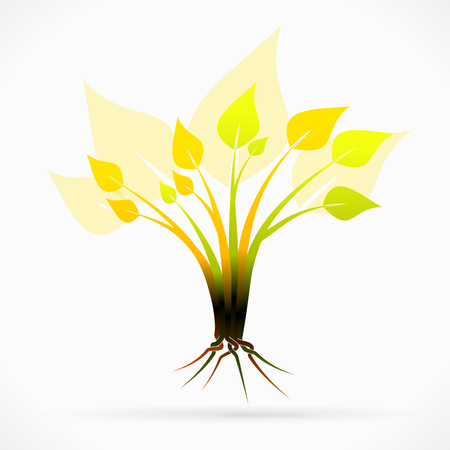 Tree abstract illustrationのイラスト素材