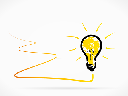 Problem solving idea abstract illustrationのイラスト素材