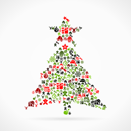 Christmas treeのイラスト素材