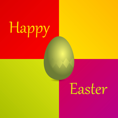 Happy easterのイラスト素材
