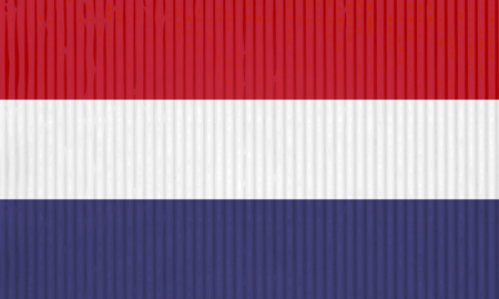 Closeup red, white and blue cardboard 4th of July backgroundのイラスト素材