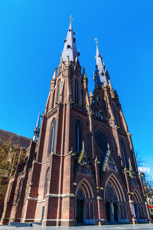 picture of the Sint-Catharinakerk in Eindhoven, The Netherlandsの写真素材