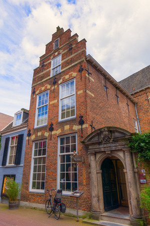 Arnhem, Netherlands - April 19, 2016: fashion store in a historical building in Arnhem. Arnhem is the capital of the province of Gelderland with a population of about 150,000のeditorial素材