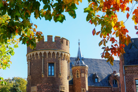 picture of the Castle Paffendorf in Bergheim, Rhein-Erft-Kreis, Germanyのeditorial素材