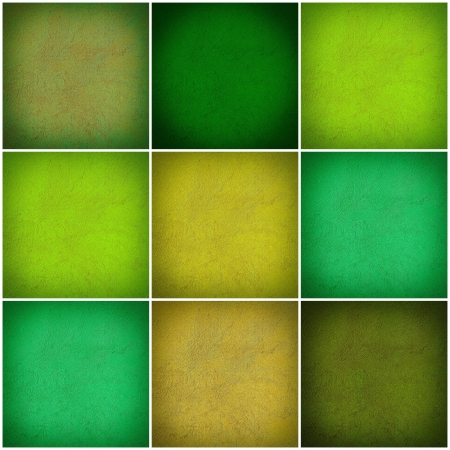 Set of different colorful wall collageの写真素材
