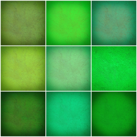 Set of different colorful wall collageの写真素材