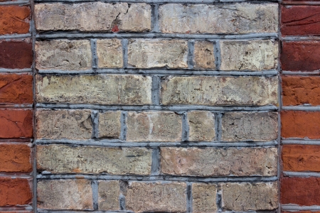 Background of brick wall textureの写真素材