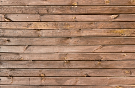 Brown painted wood wall - texture or backgroundの写真素材