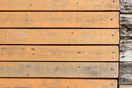 The old paint wood texture with natural patternsの写真素材