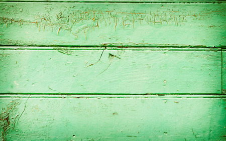 Old painted wood wall - texture or backgroundの写真素材