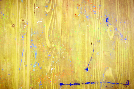 Old painted wood wall - texture or backgroundの写真素材