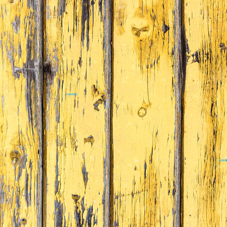 Old painted wood wall - texture or backgroundの写真素材