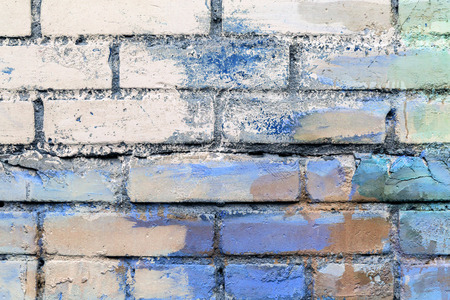 Background texture of a old brick wallの写真素材