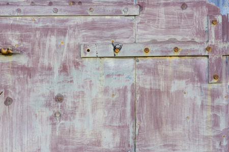 Painted metal plate background texture.の写真素材