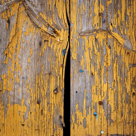 Old painted boards for use as a background.の写真素材