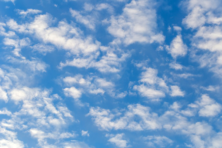 Blue sky covered with clouds