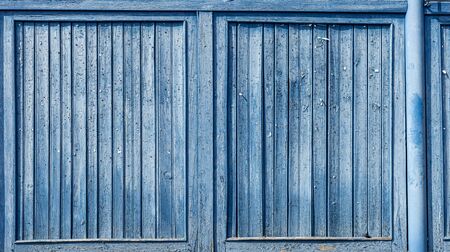 Old painted boards for use as a background.の写真素材