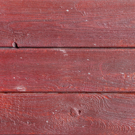 The old red wood texture with natural patterns.の写真素材