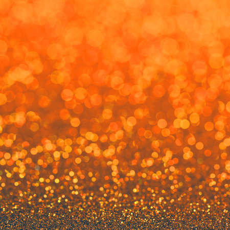 Abstract twinkled bright background with bokeh defocused lights.の写真素材