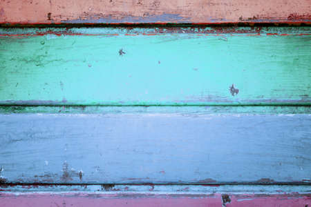 Colorful vintage wooden board texture background.