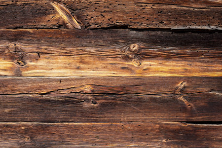 The old wood texture with natural patterns.の写真素材