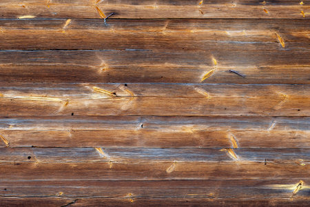 The old wood texture with natural patterns.の写真素材