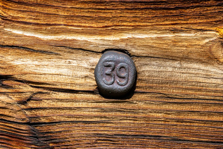 The old wood texture with natural patterns.の写真素材