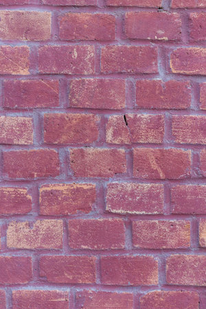 Background of old brick wall pattern textureの写真素材