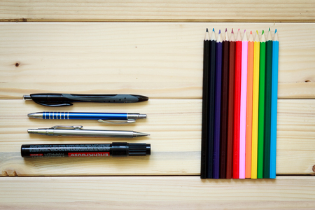 Writing toolsの写真素材