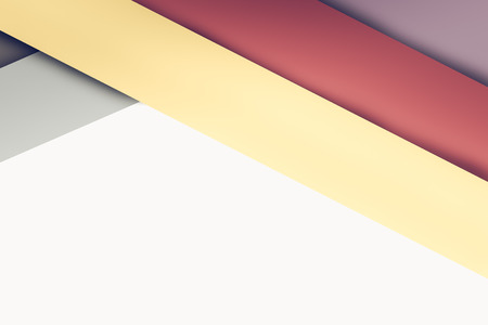 Abstract multicolor layered material design backgroundの写真素材