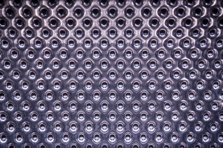 Shot a washing machine drum metalic textureの写真素材