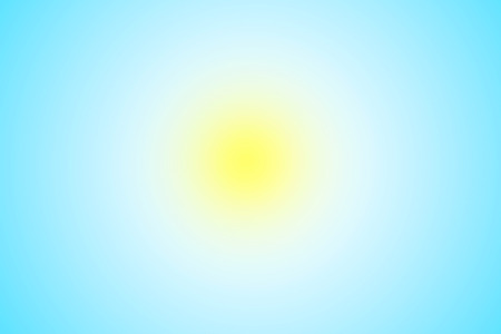Background ilustration of a sun on a selene skyの写真素材