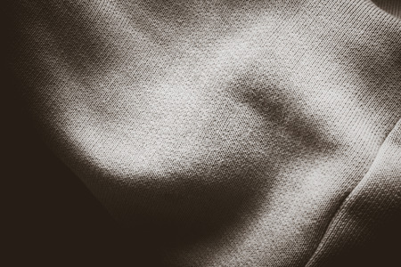 Close-up to a crumpled fabricの写真素材